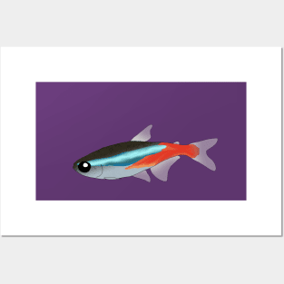 Neon Tetra Posters and Art